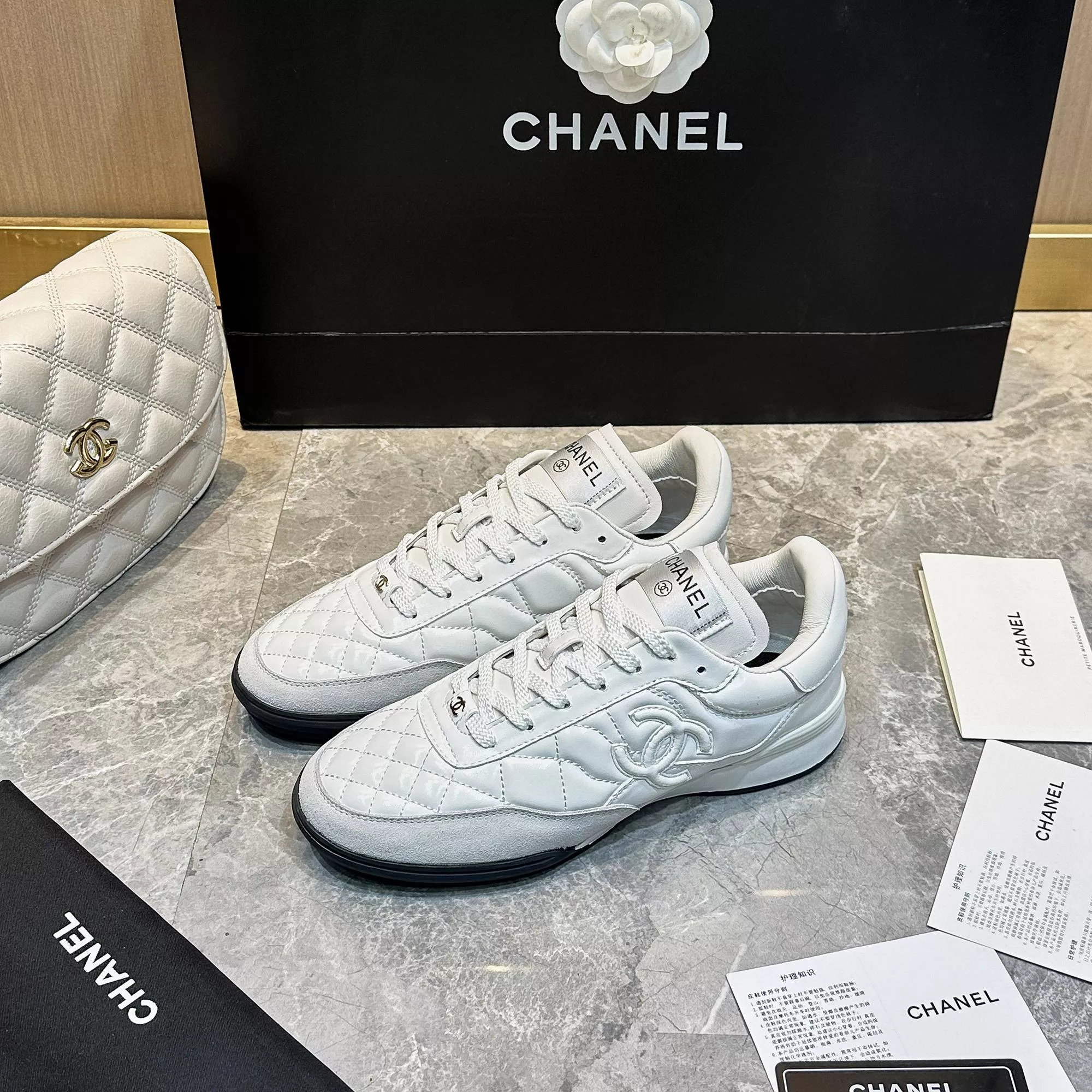 chanel decontractees chaussures pour femme s_12760343